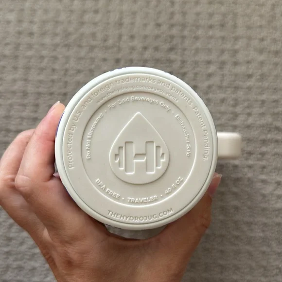 HYDROJUG EXCLUSIVE 40oz Traveler; COASTAL Beach tumbler - Picture 3 of 4